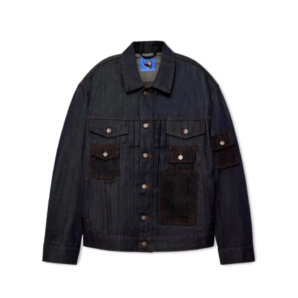 Kidsuper Selvedge Raw Denim Multi Pocket Jacket [Indigo]