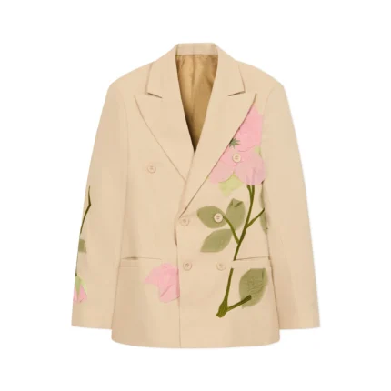Kidsuper Flower Applique Suit Top [Cream]