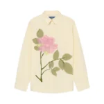 Kidsuper Flower Applique Button Up Shirt [White]