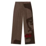 Kidsuper Patchwork Face Suit Bottom [Brown]