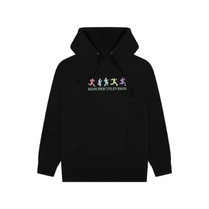 Kidsuper Running Guys Logo Hoodie