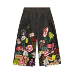 Kidsuper Super Long Patches Shorts [Raw Denim]
