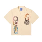 Kidsuper Circus Sketches Linen Camp Shirt [Natural]