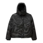 Kidsuper Kissing Puffer Hoodie [Black]