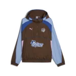 Kidsuper HOOPS X KIDSUPER Track Jacket [Chestnut Brown]