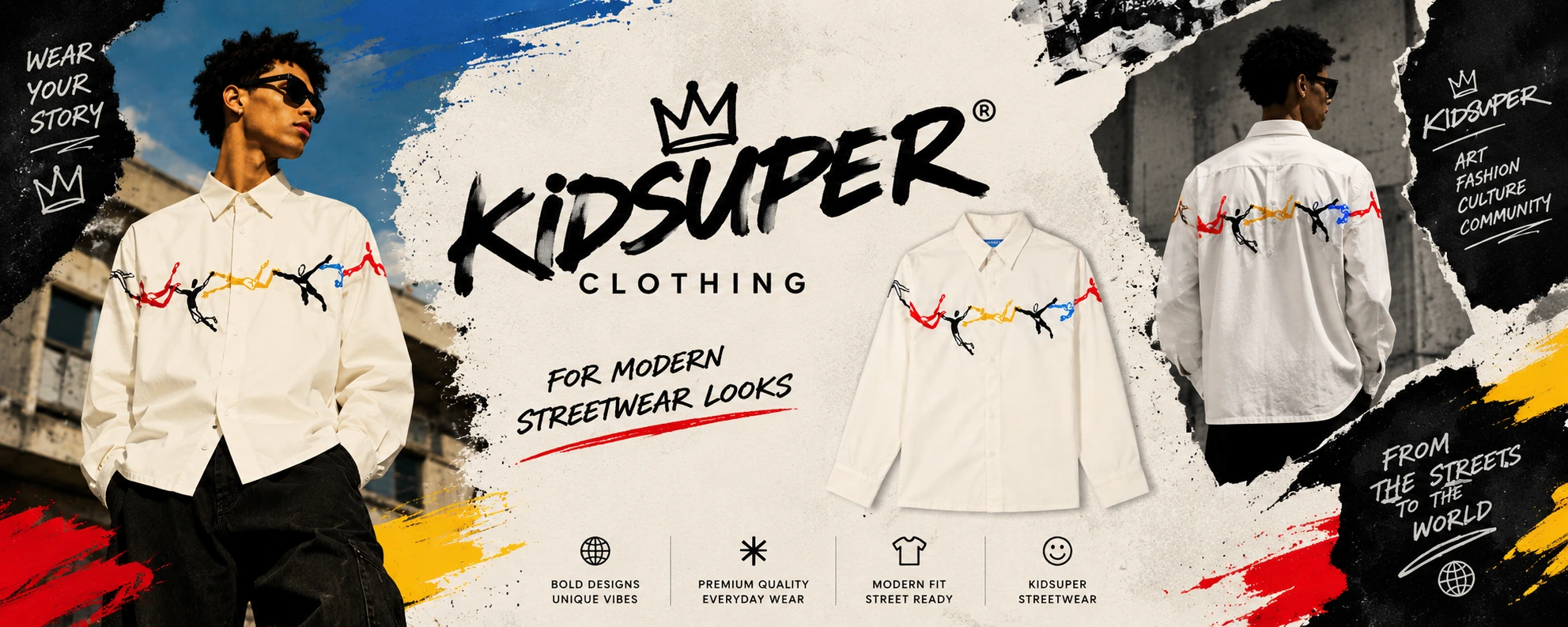Kidsuper Clothing for Modern Streetwear Looks