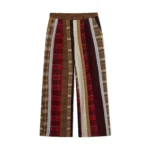 Kidsuper Striped Face Patchwork Suit Bottom [Multi]