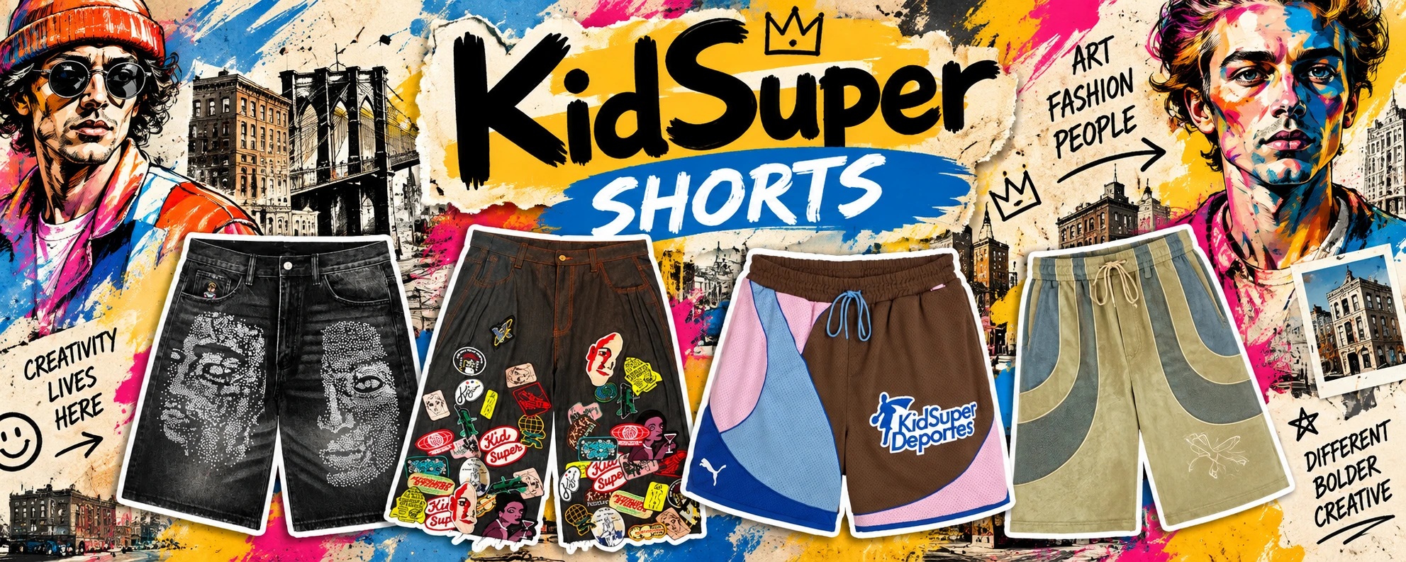 kidsuper shorts