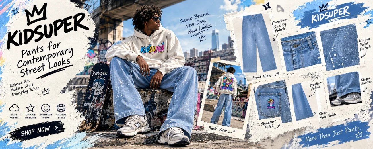 Kid Super Pants for Contemporary Street Looks