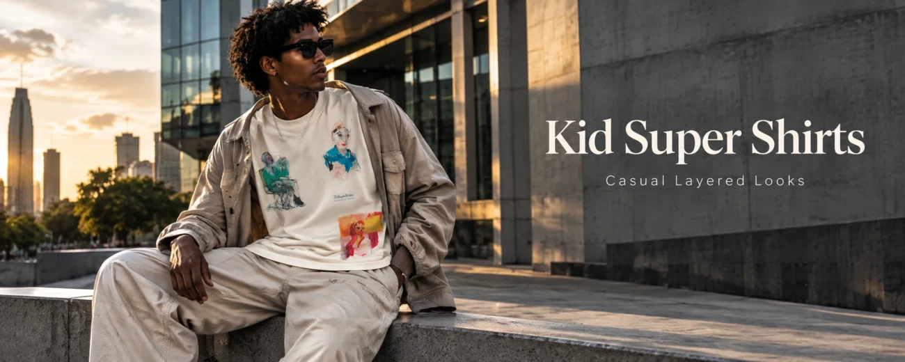 Kid Super Shirts for Casual Layered Looks