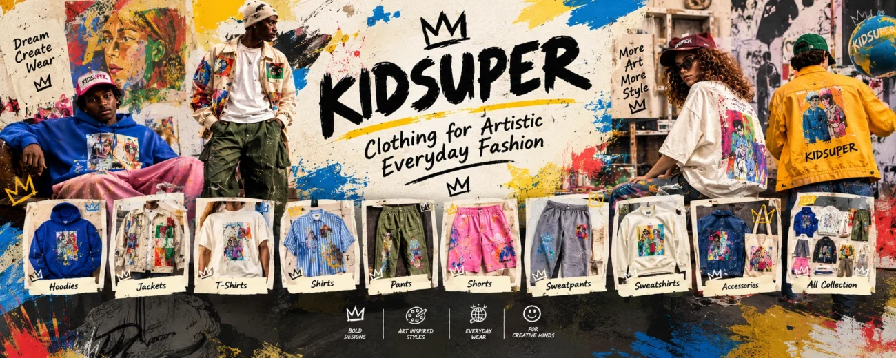 Kidsuper Clothing for Artistic Everyday Fashion